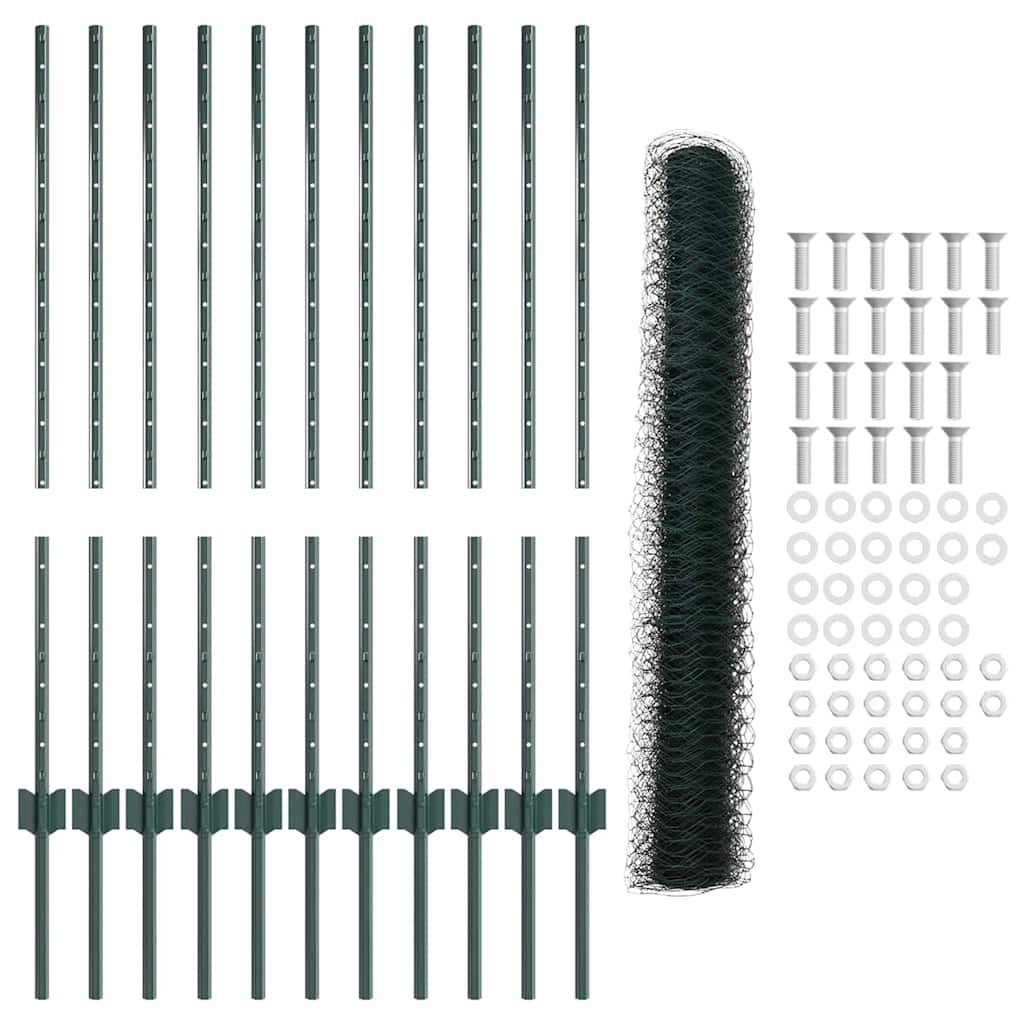 Zavarena žičana ograda 25 x 1 m (Š x V) Čelik premazan PVC-om