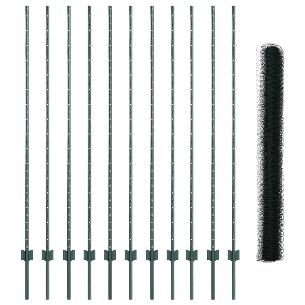 Zavarena žičana ograda 25 x 1,5 m (Š x V) Čelik premazan PVC-om