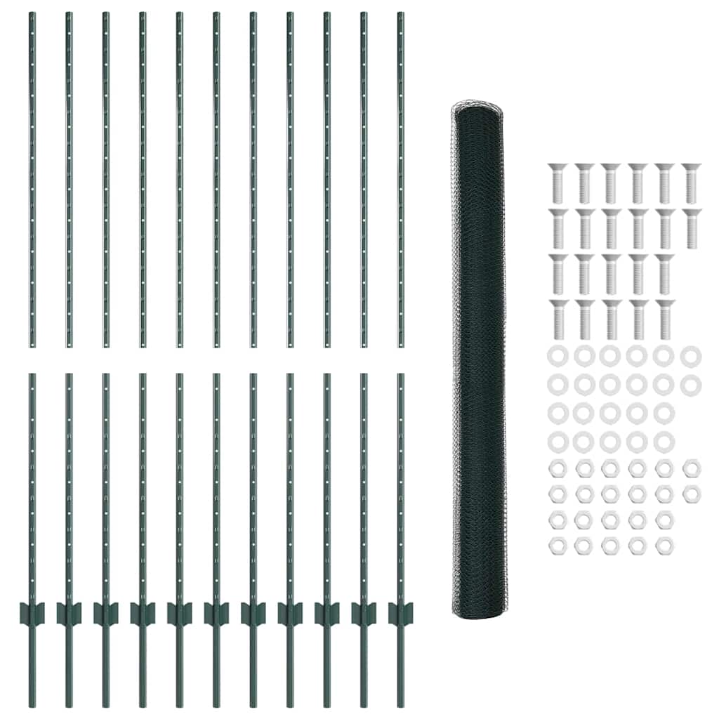 Zavarena žičana ograda 25 x 1,6 m (Š x V) Čelik premazan PVC-om