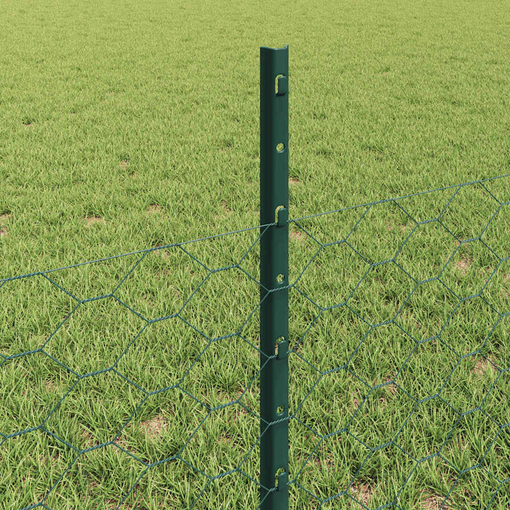 Zavarena žičana ograda 50 x 0,5 m (Š x V) Čelik premazan PVC-om