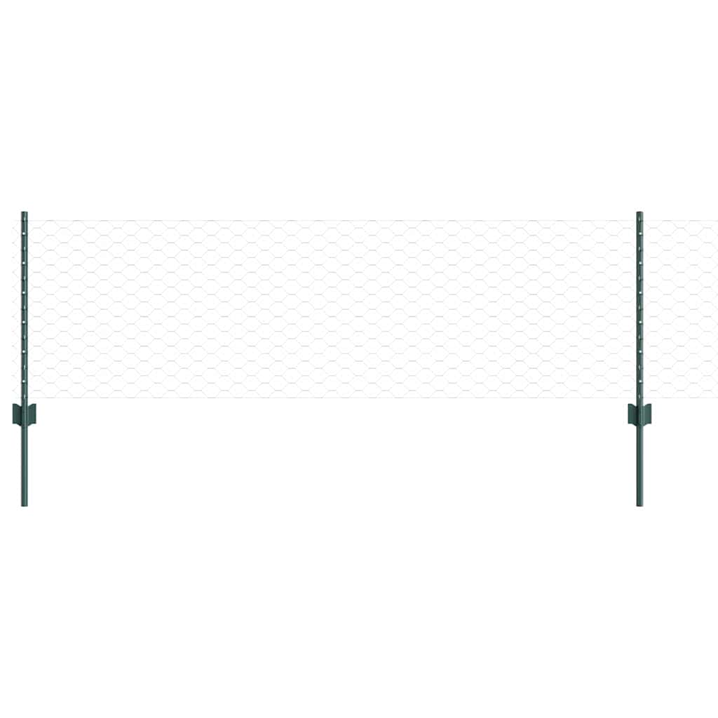 Zavarena žičana ograda 50 x 0,6 m (Š x V) Čelik premazan PVC-om
