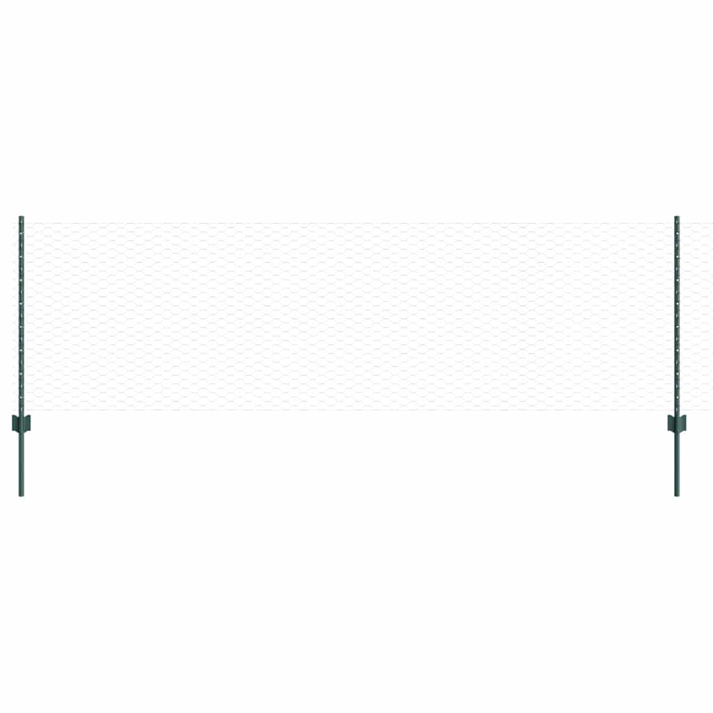 Zavarena žičana ograda 50 x 0,8 m (Š x V) Čelik premazan PVC-om
