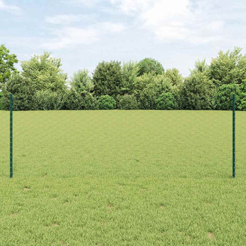 Zavarena žičana ograda 50 x 0,8 m (Š x V) Čelik premazan PVC-om