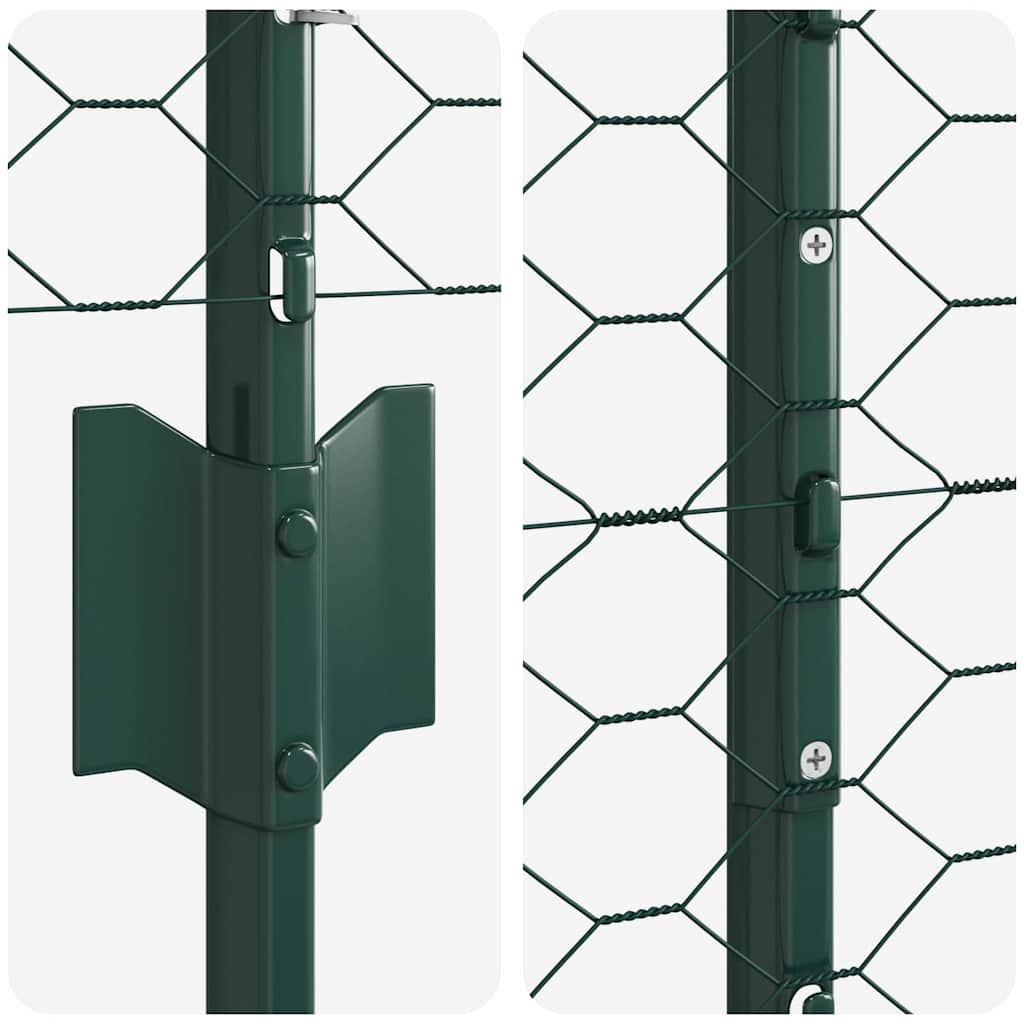 Zavarena žičana ograda 50 x 1,2 m (Š x V) Čelik premazan PVC-om