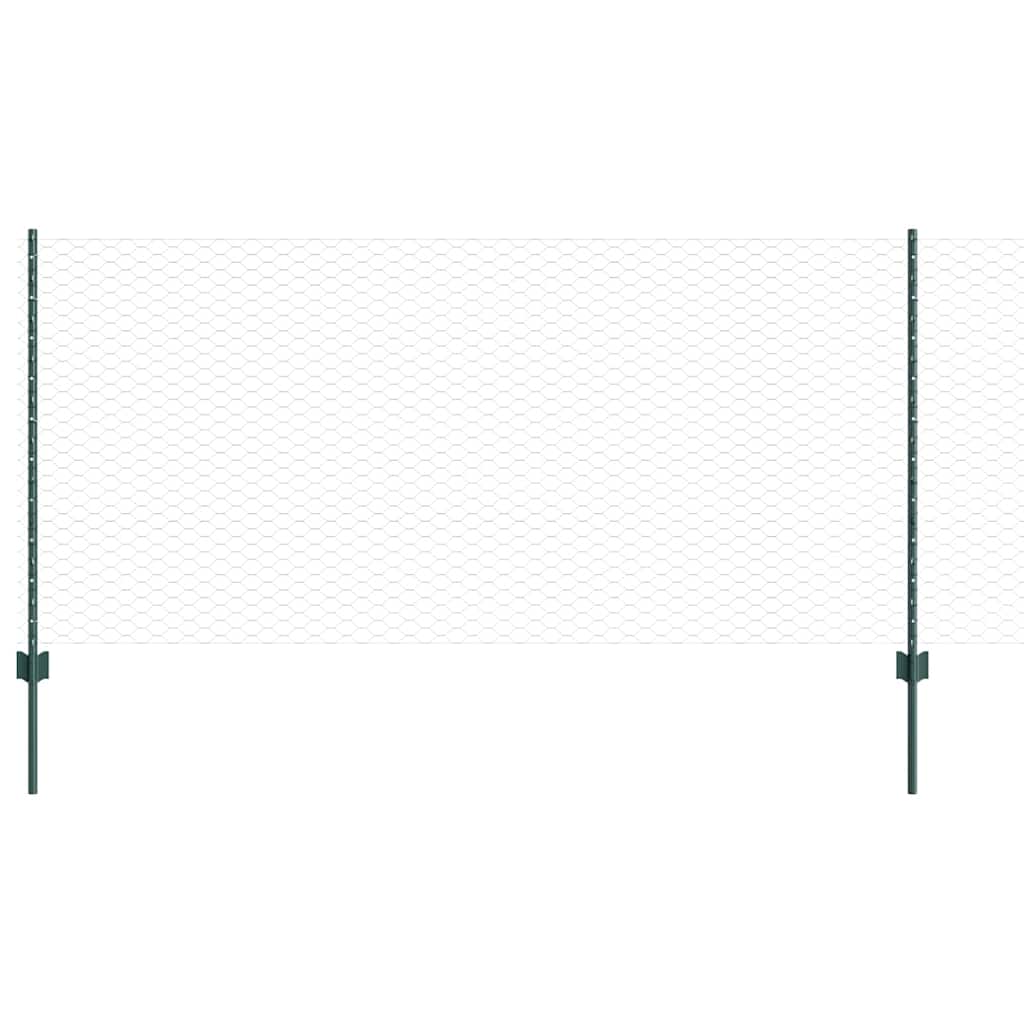 Zavarena žičana ograda 100 x 1 m (Š x V) Čelik premazan PVC-om