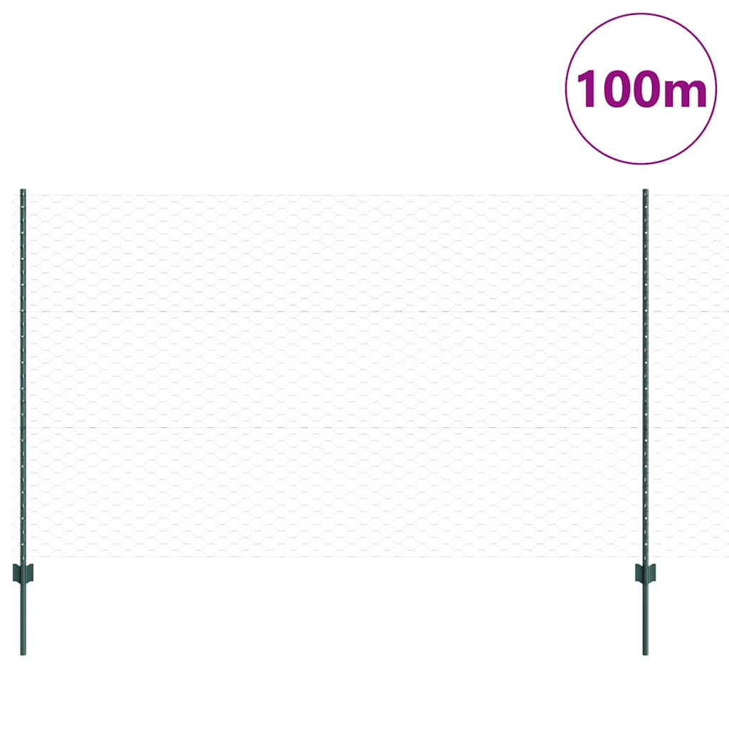 Zavarena žičana ograda 100 x 1,4 m (Š x V)
