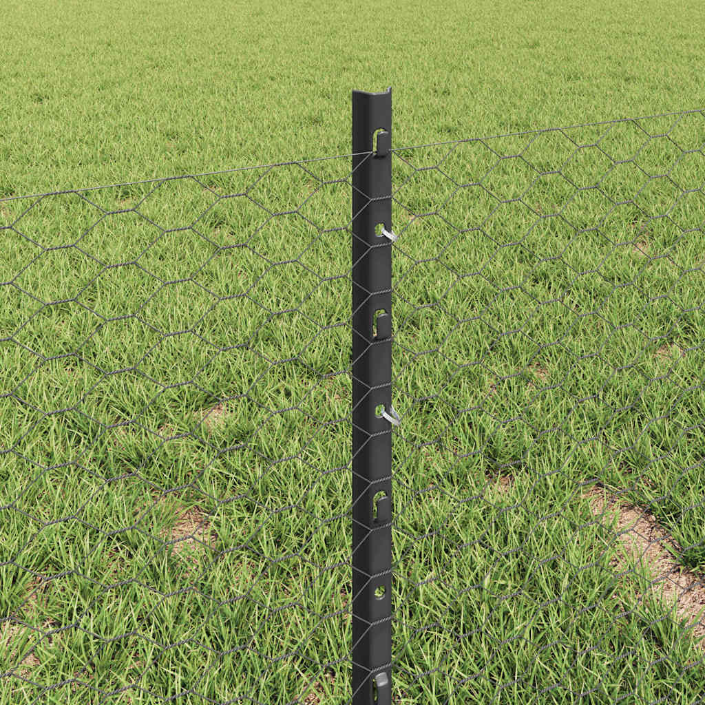 Zavarena žičana ograda 10 x 0,4 m (Š x V) Čelik premazan PVC-om