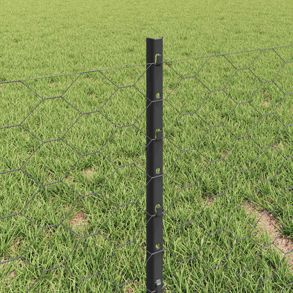 Zavarena žičana ograda 10 x 0,4 m (Š x V) Čelik premazan PVC-om