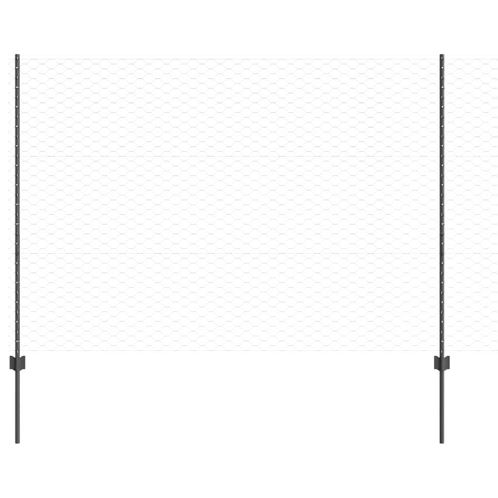 Zavarena žičana ograda 10 x 1,5 m (Š x V) Čelik premazan PVC-om