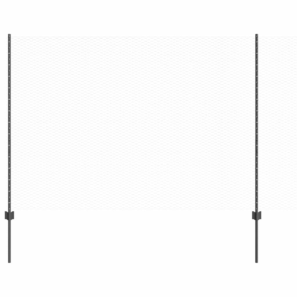 Zavarena žičana ograda 10 x 1,6 m (Š x V) Čelik premazan PVC-om