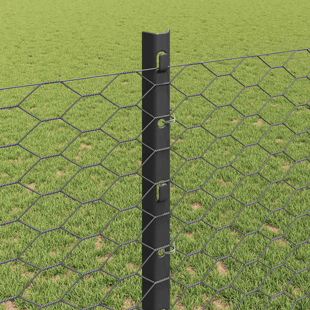 Zavarena žičana ograda 50 x 1,2 m (Š x V) Čelik premazan PVC-om