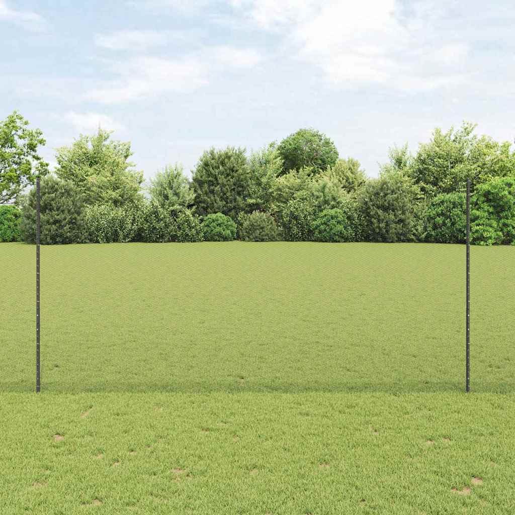 Zavarena žičana ograda 50 x 1,6 m (Š x V) Čelik premazan PVC-om