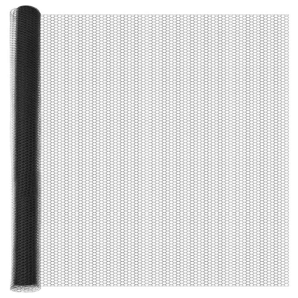Zavarena žičana ograda 50 x 1,6 m (Š x V) Čelik premazan PVC-om