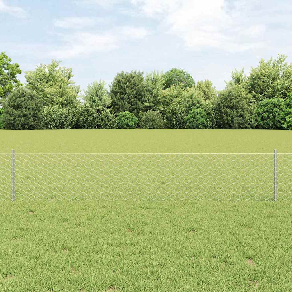 Zavarena žičana ograda 10 x 0,4 m (Š x V) Vruće pocinčani čelik