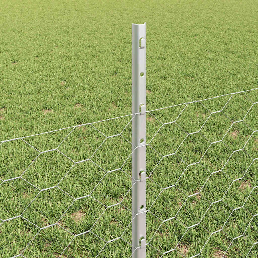 Zavarena žičana ograda 10 x 0,5 m (Š x V) Vruće pocinčani čelik