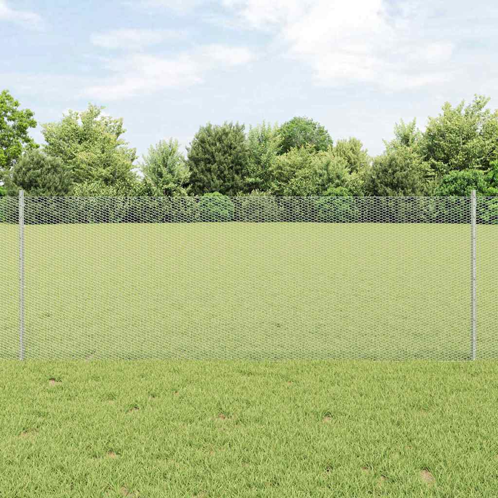Zavarena žičana ograda 10 x 0,8 m (Š x V) Vruće pocinčani čelik