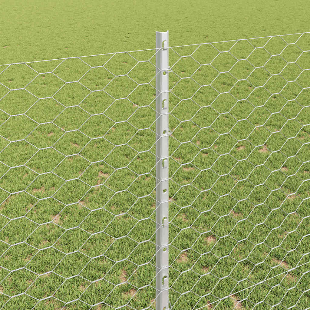 Zavarena žičana ograda 10 x 1,4 m (Š x V) Vruće pocinčani čelik