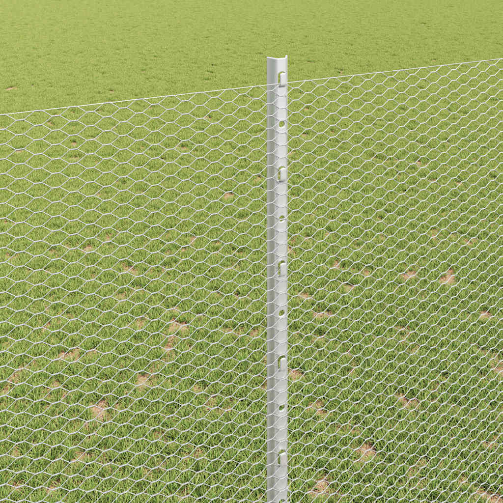 Zavarena žičana ograda 10 x 1,5 m (Š x V) Vruće pocinčani čelik