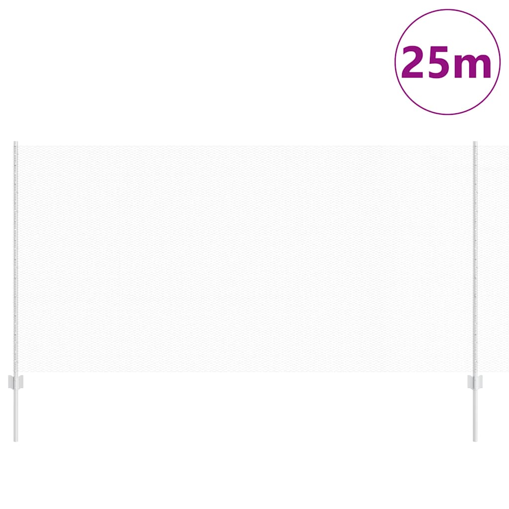 Zavarena žičana ograda 25 x 1,2 m (Š x V) Vruće pocinčani čelik