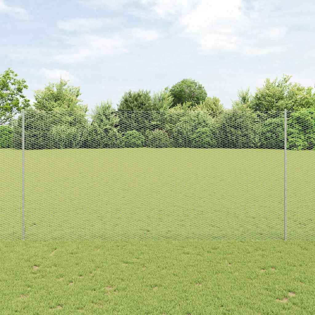 Zavarena žičana ograda 25 x 1,6 m (Š x V) Vruće pocinčani čelik