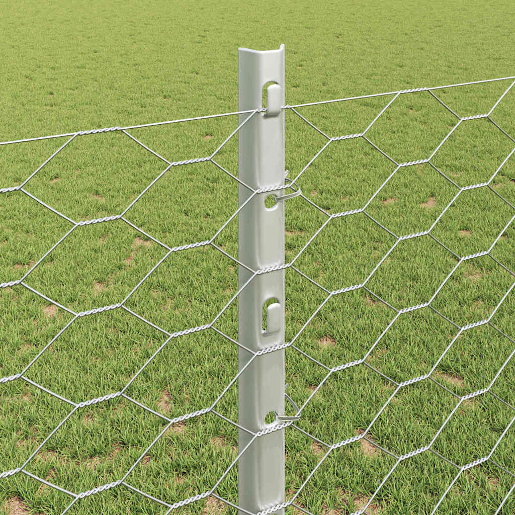 Zavarena žičana ograda 50 x 1,2 m (Š x V) Vruće pocinčani čelik