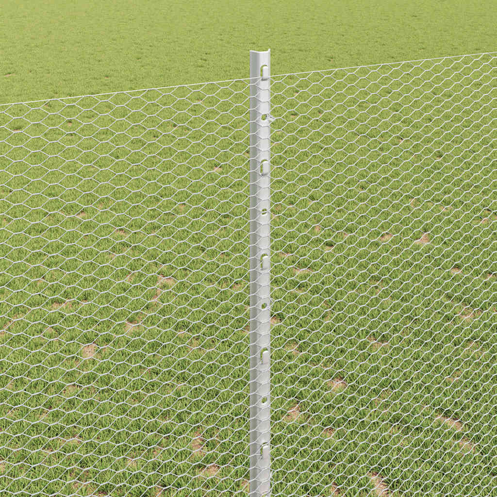 Zavarena žičana ograda 50 x 1,4 m (Š x V) Vruće pocinčani čelik