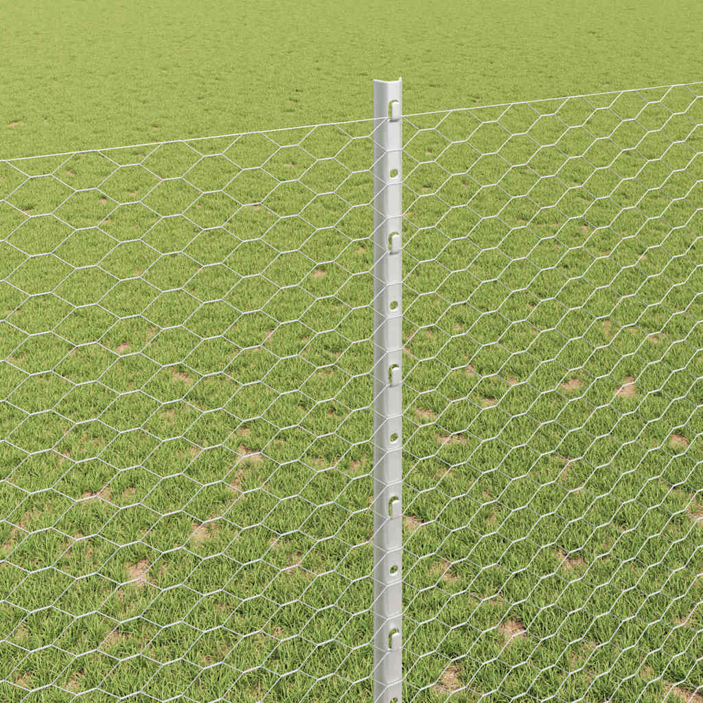 Zavarena žičana ograda 50 x 1,5 m (Š x V) Vruće pocinčani čelik