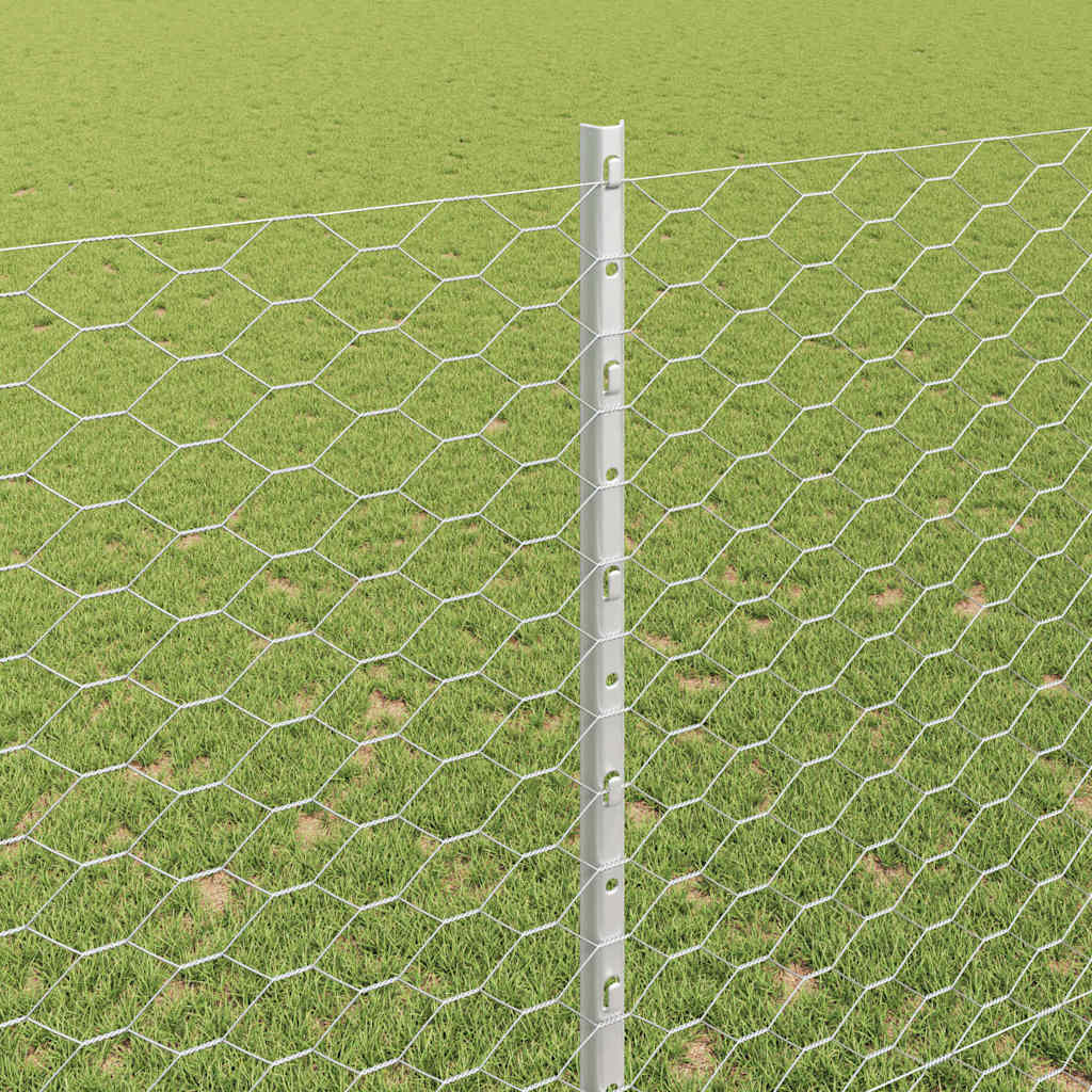 Zavarena žičana ograda 50 x 1,5 m (Š x V) Vruće pocinčani čelik