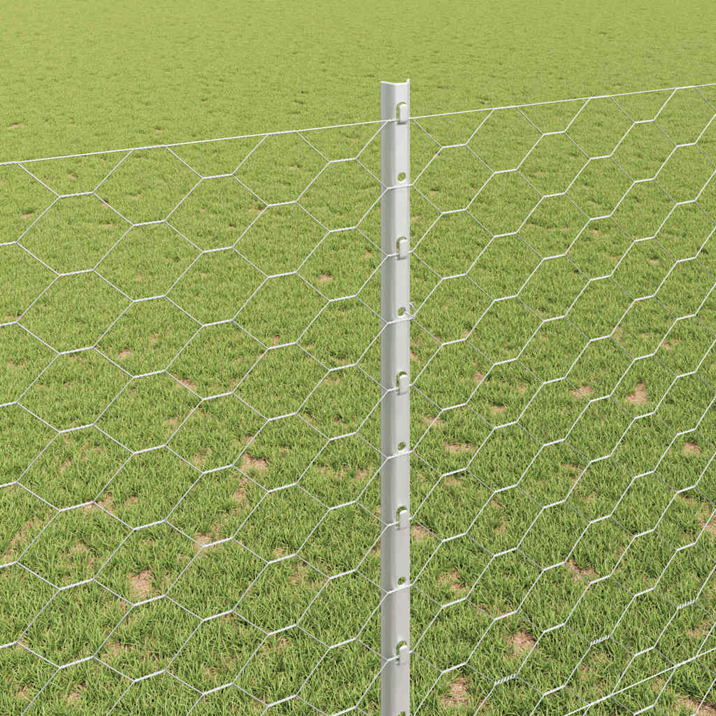 Zavarena žičana ograda 50 x 1,5 m (Š x V) Vruće pocinčani čelik