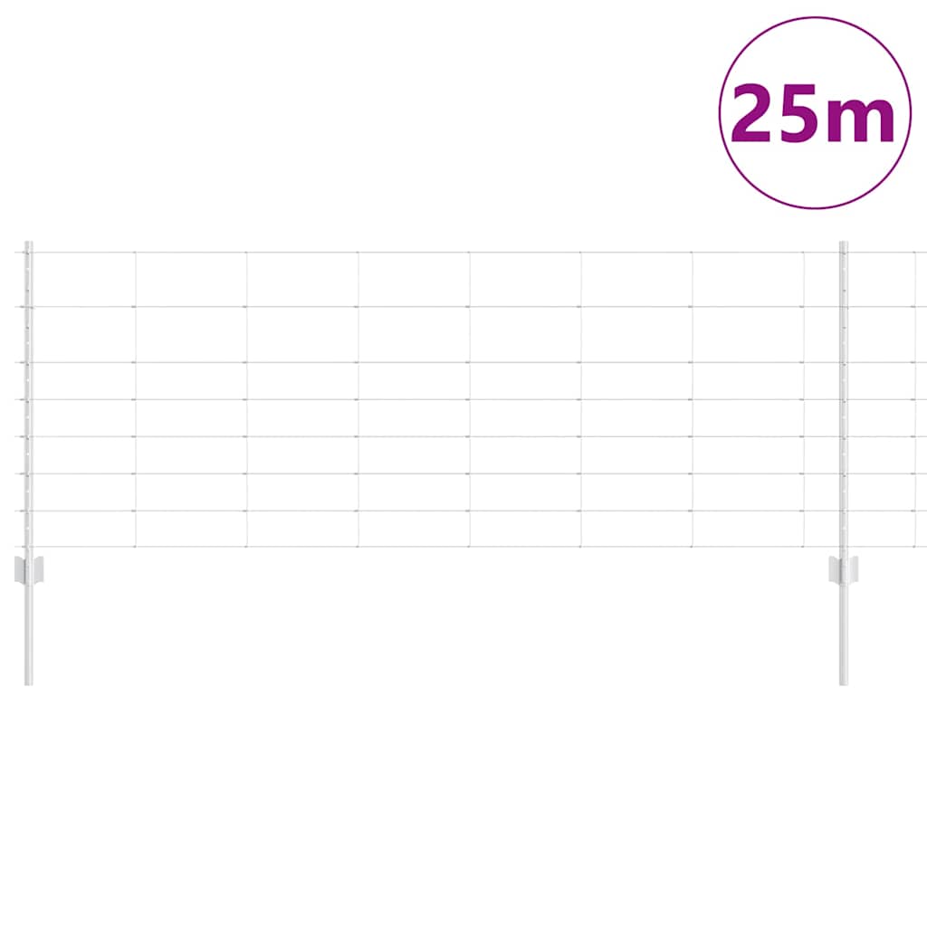 Divlja Ograde s Stupovima 25 x 0,8 m (Š x V)