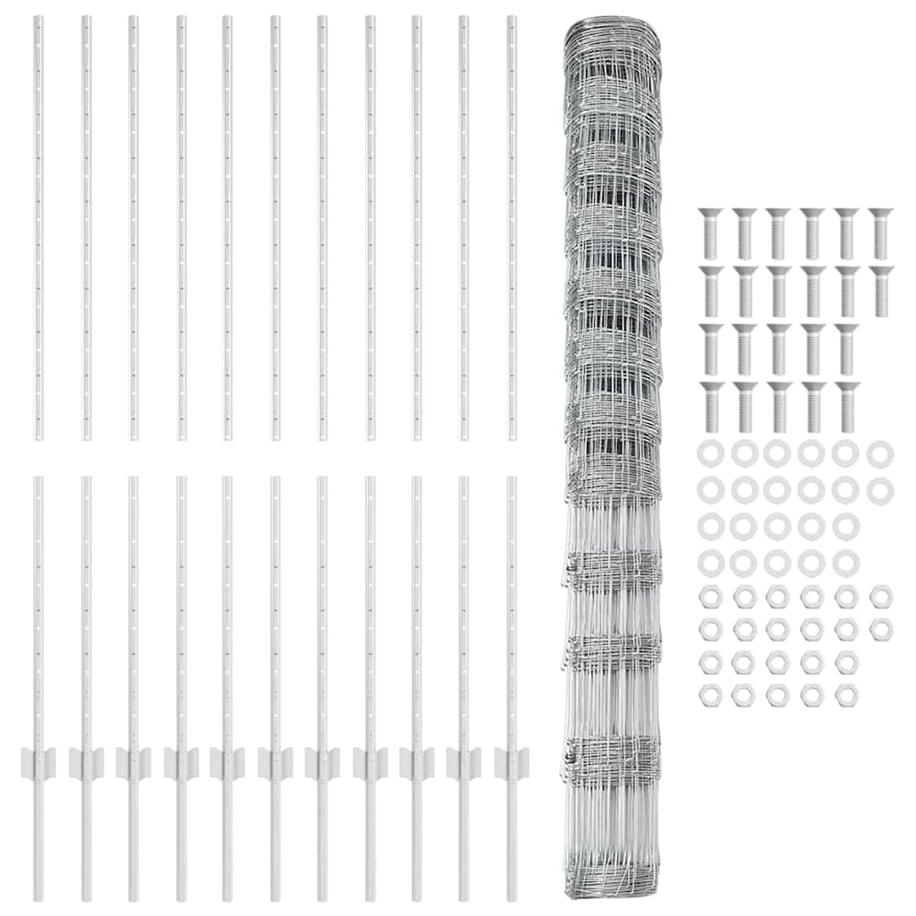 Divlja Ograde s Stupovima 25 x 1,4 m (Š x V)