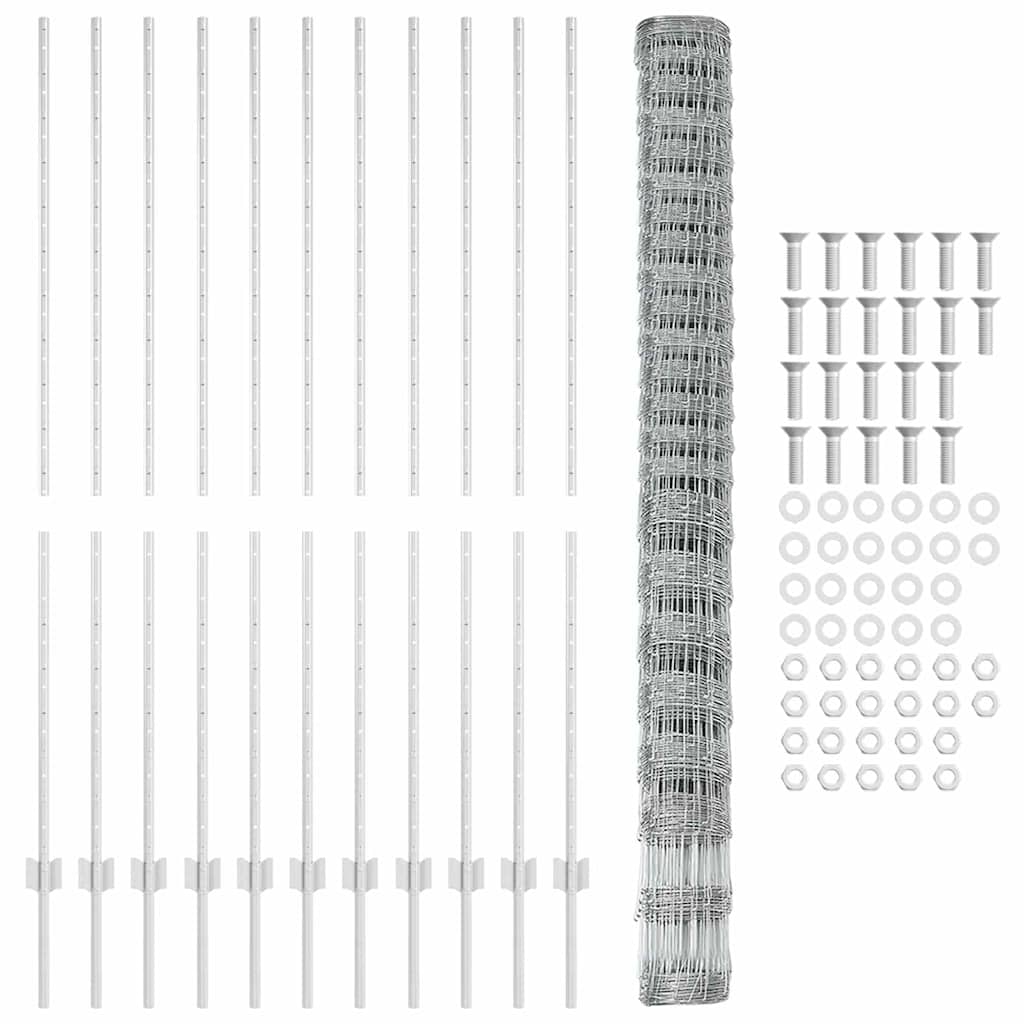 Divlja Ograde s Stupovima 25 x 1,6 m (Š x V)