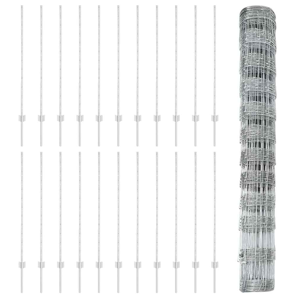 Divlja Ograde s Stupovima 50 x 1,2 m (Š x V)