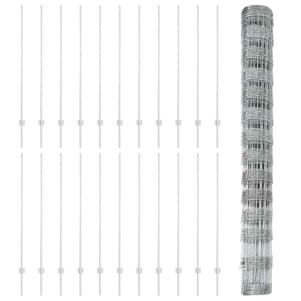 Divlja Ograde s Stupovima 50 x 1,4 m (Š x V)