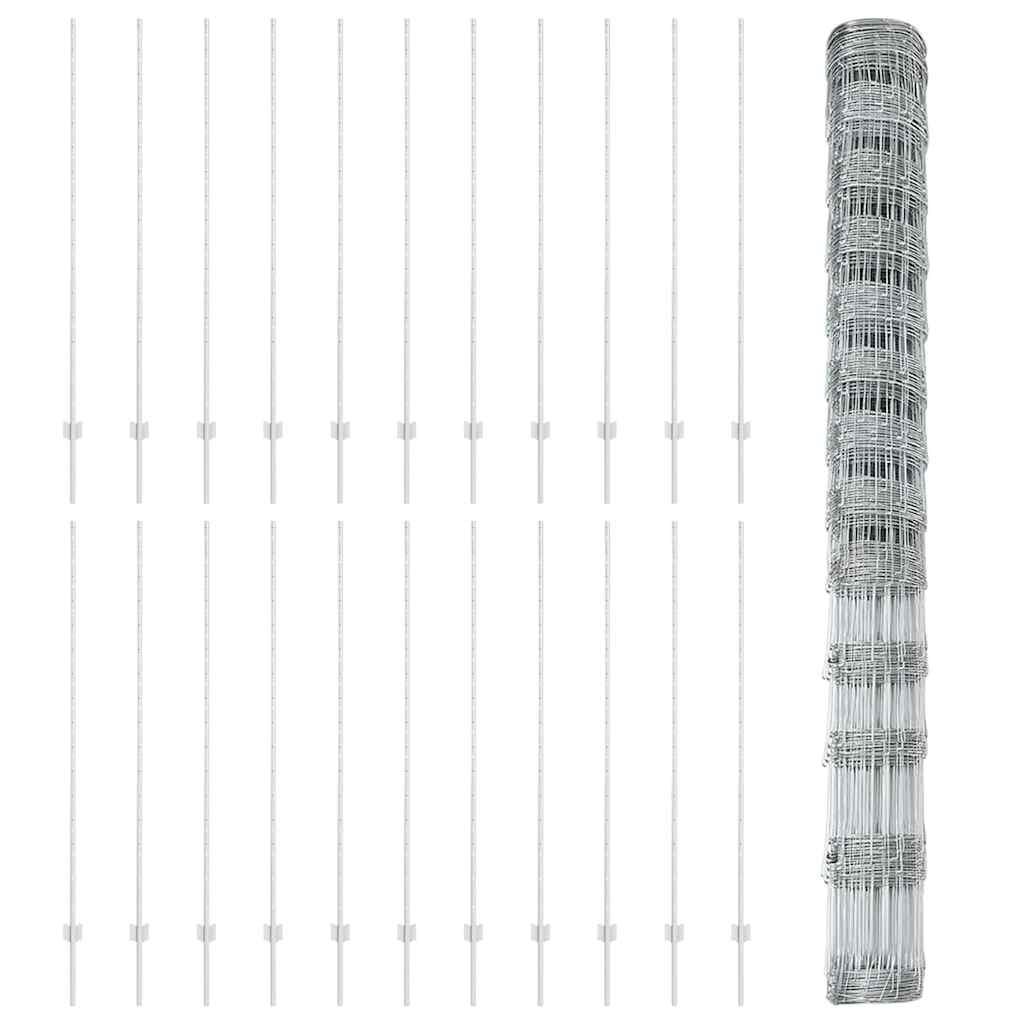 Divlja Ograde s Stupovima 50 x 1,5 m (Š x V)