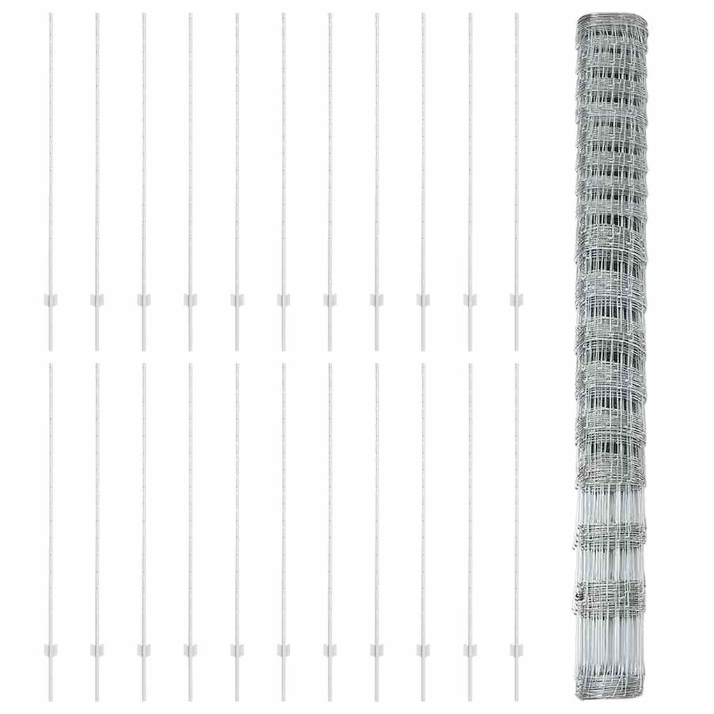 Divlja Ograde s Stupovima 50 x 1,5 m (Š x V)