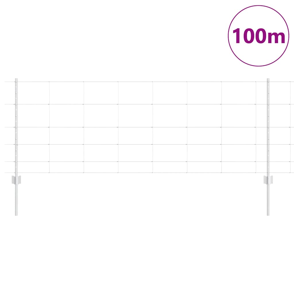 Divlja Ograde s Stupovima 100 x 0,8 m (Š x V)