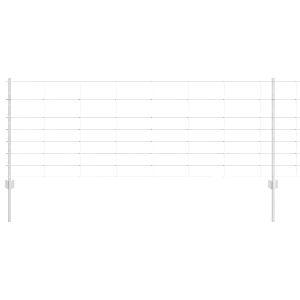Divlja Ograde s Stupovima 100 x 0,8 m (Š x V)