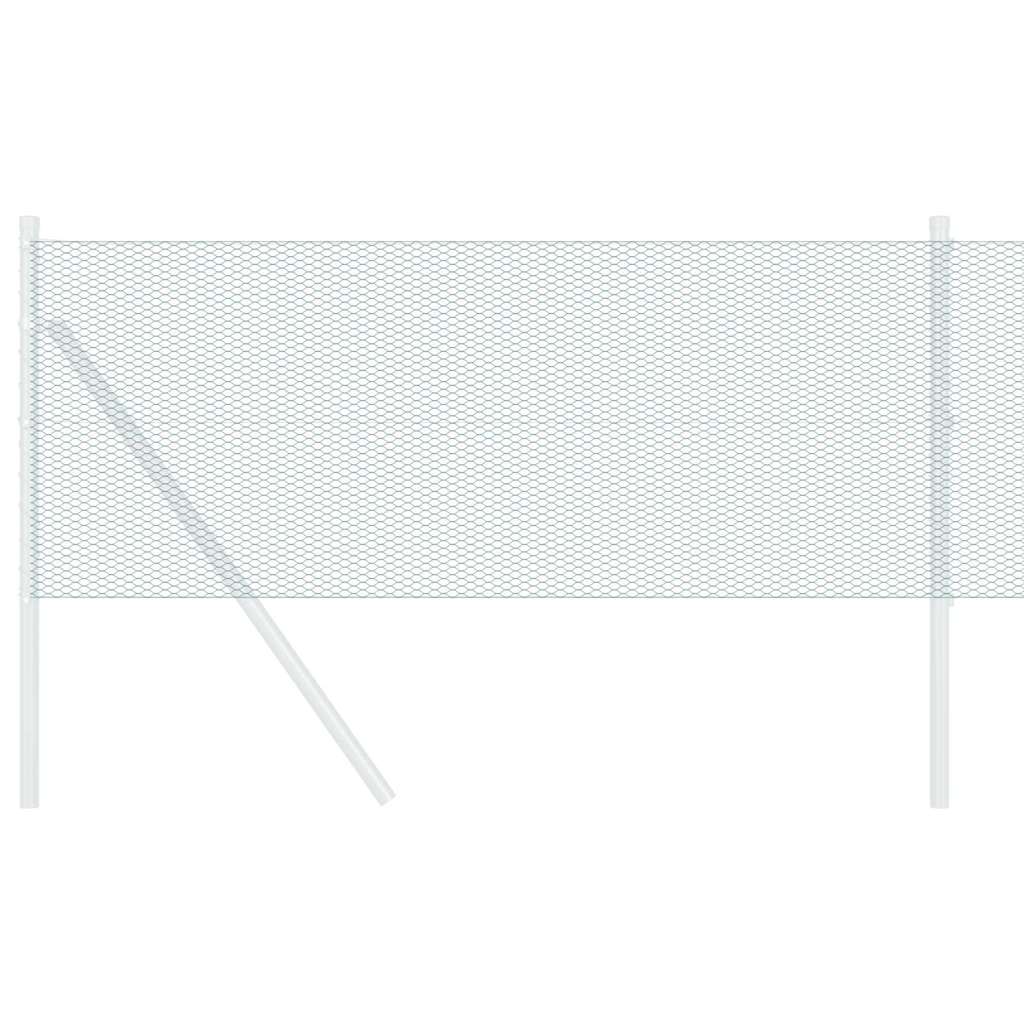 Heksagonalna ograda Zelena 0,4 x 25 m PVC