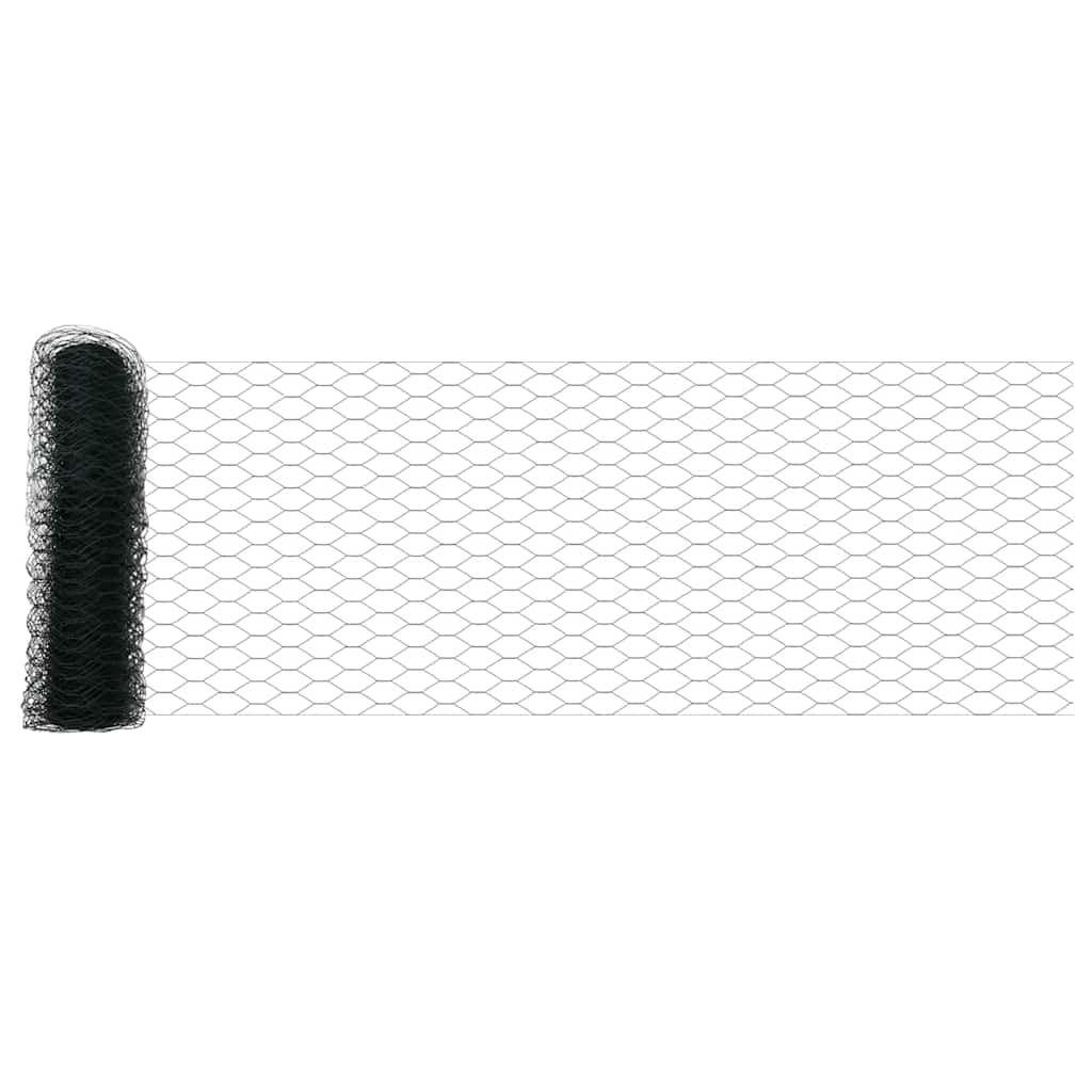 Heksagonalna ograda Zelena 0,4 x 25 m PVC