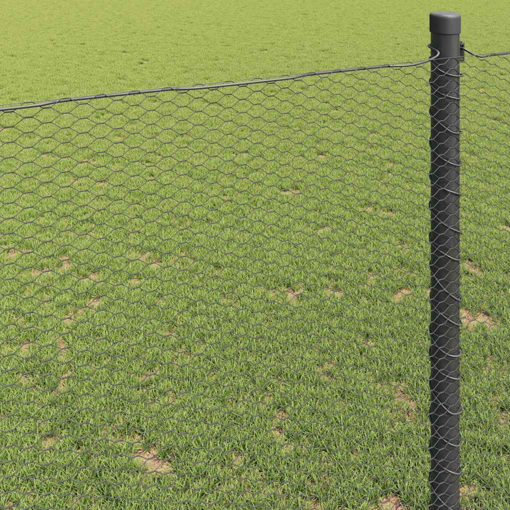 Heksagonalna ograda Siva 1,2 x 10 m PVC