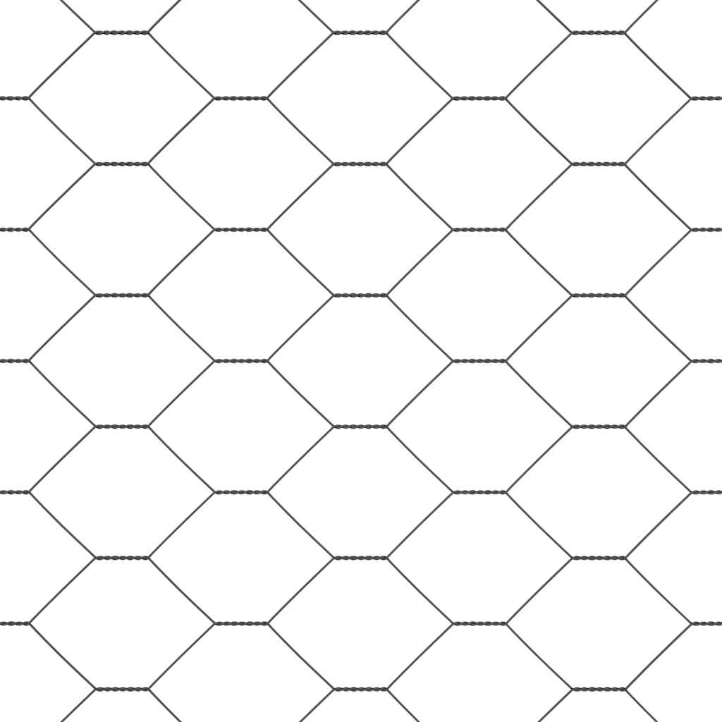 Heksagonalna ograda Siva 1,2 x 10 m PVC