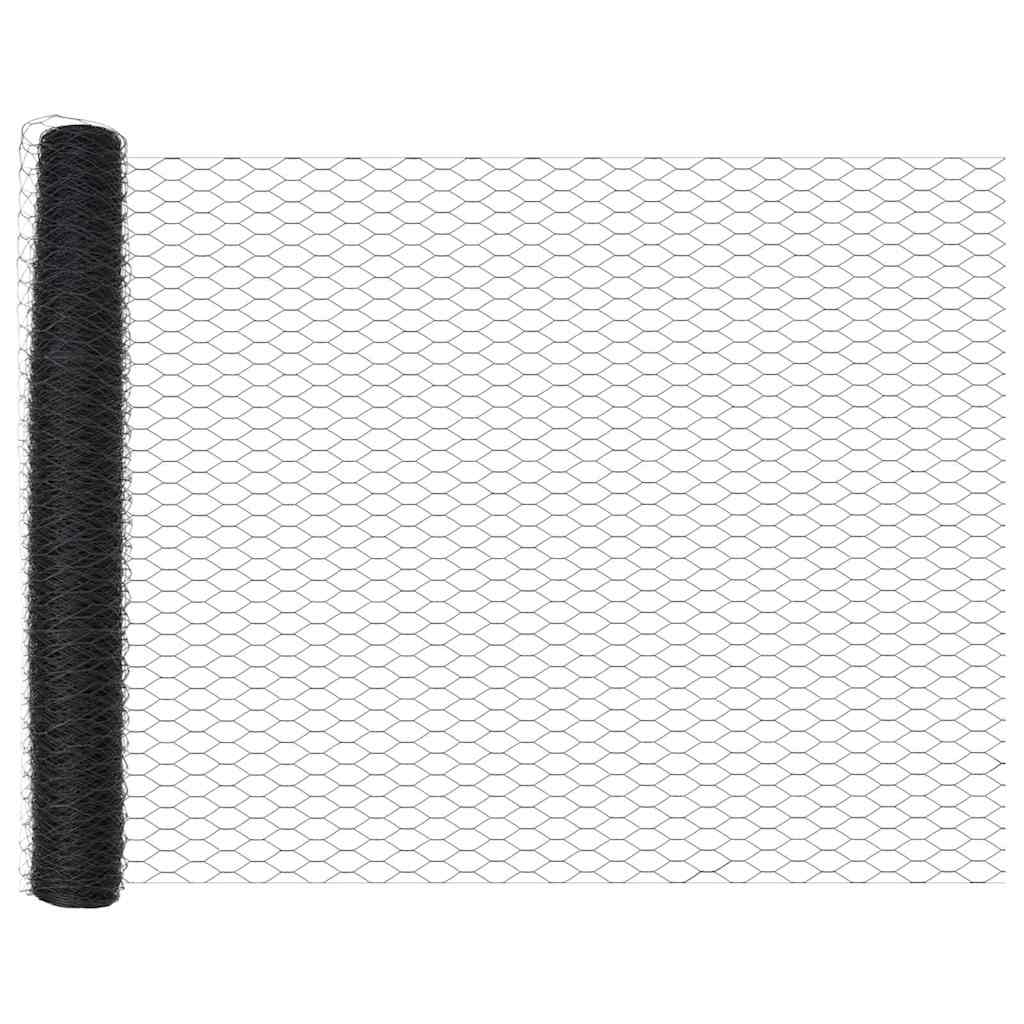 Heksagonalna ograda Siva 1,2 x 10 m PVC