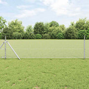 Heksagonalna ograda Srebrno 0,8 x 100 m Pocinčani čelik