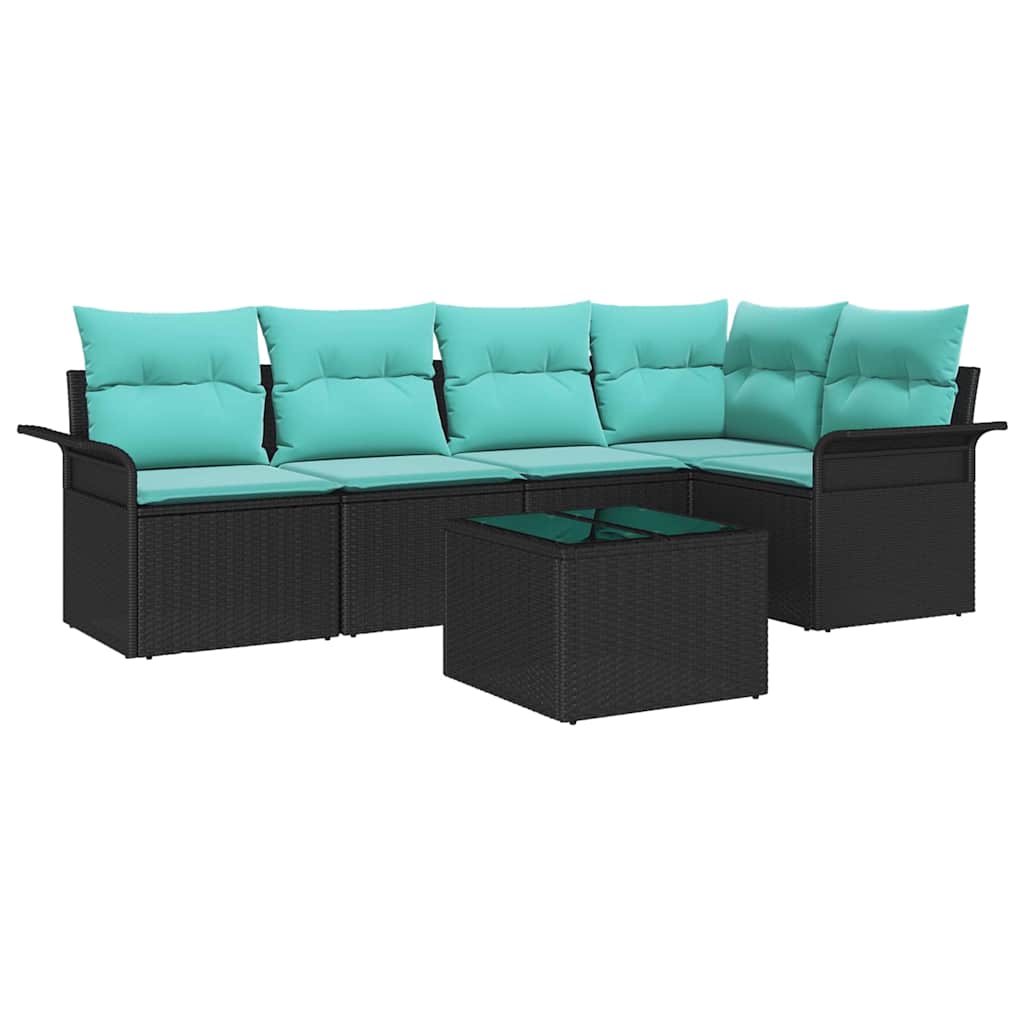 Sjedeća garnitura za vrt 5 kom. poliratan 242,5 x 132,5 x 85 cm