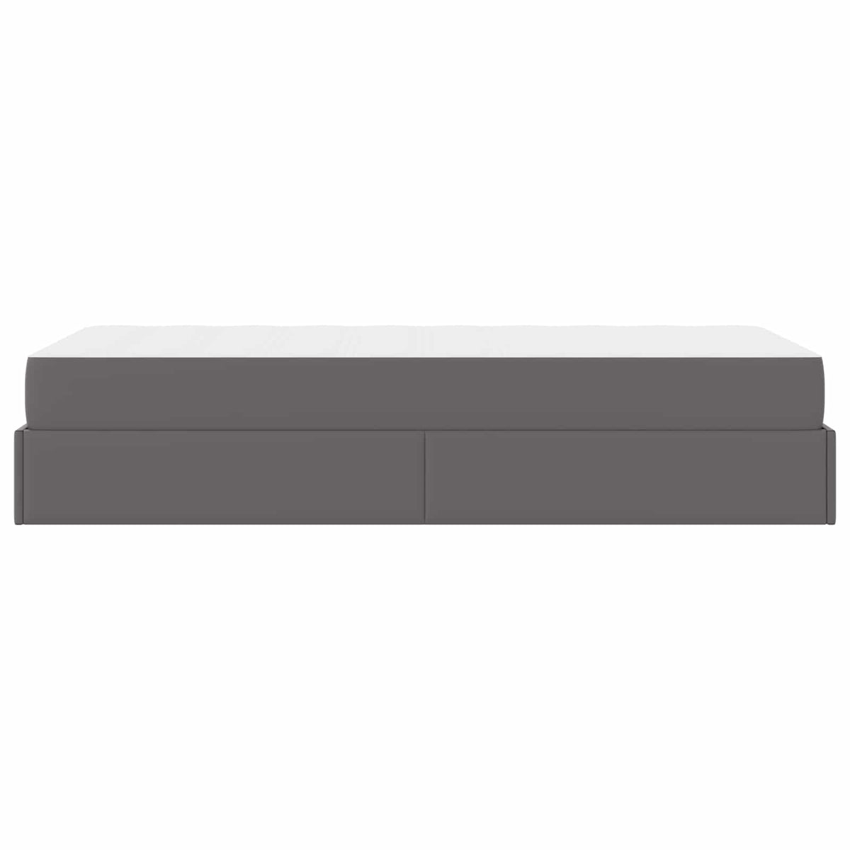 Okvir kreveta s madracem Ostalo 2 kom. Siva PVC 90 x 190 cm