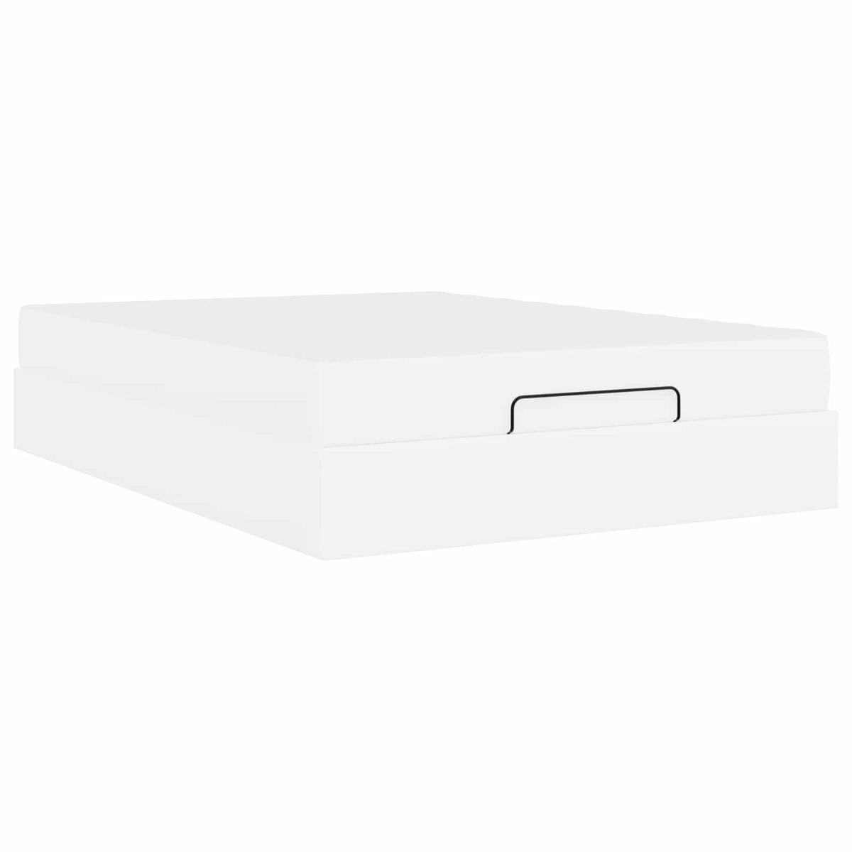 Okvir kreveta s madracem Ostalo 2 kom. Bijelo PVC Bijela 140 x 190 cm