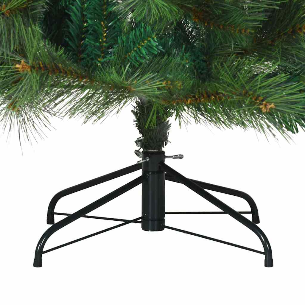 Umjetno božićno drvce s stalakom Zelena 180 cm PE i PVC 109 x 109 x 180 cm