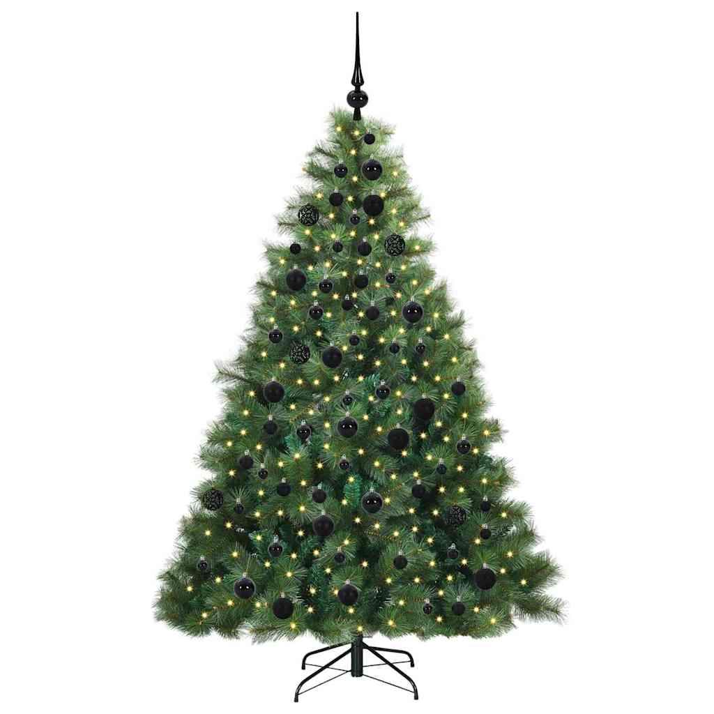 Umjetno božićno drvce s stalakom Zelena 180 cm PE i PVC 109 x 109 x 180 cm