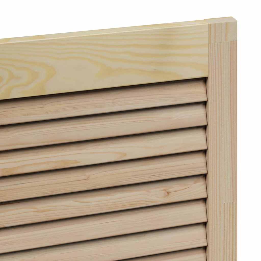Ormarna vrata s vratima 2 pcs Prirodna 110 x 2,1 x 39,5 cm